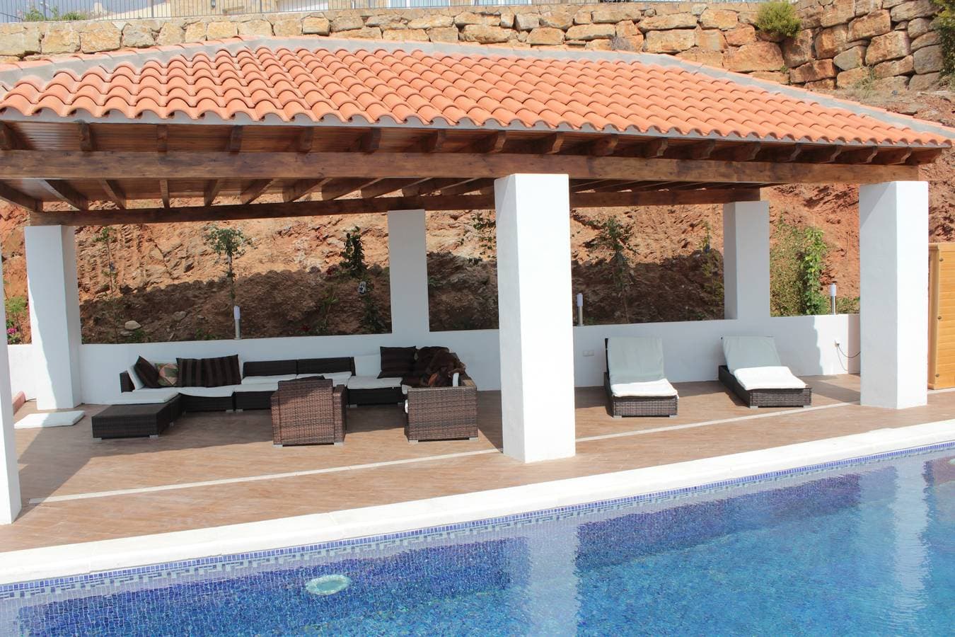 Foto 4 von 36: Villa 'Alegria' mit Meerblick, Privatem Pool und Klimaanlage
