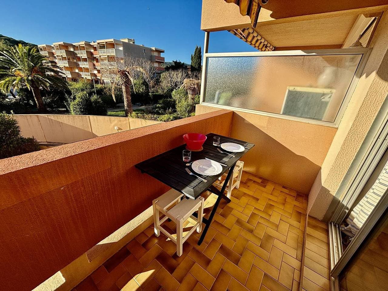 Foto 8 von 13: Ferienwohnung für 2 Personen mit Terrasse