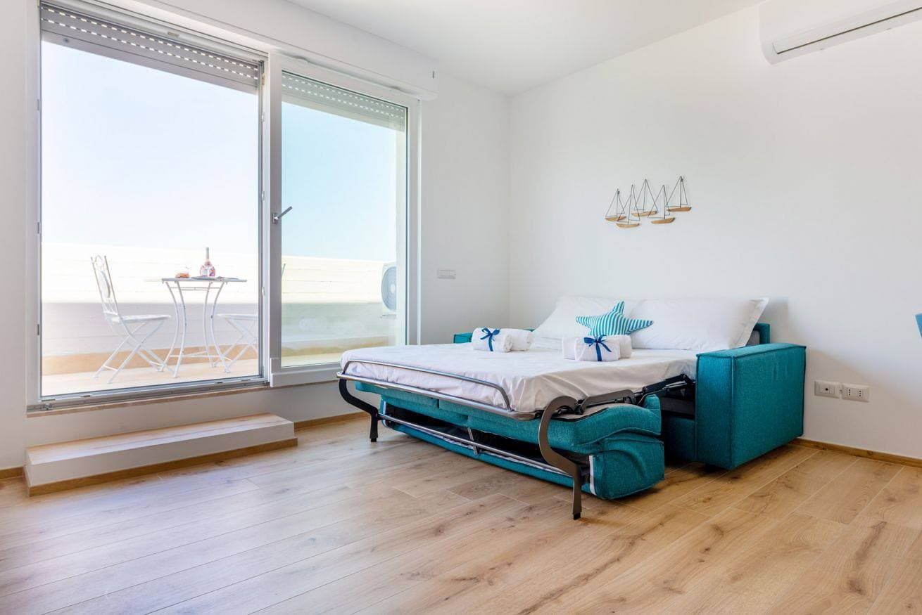 Foto 10 von 21: Ferienwohnung für 4 Personen mit Balkon/Terrasse