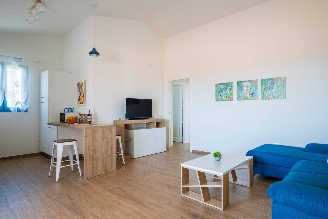 Foto 11 von 29: Privates Apartment mit spektakulärem Meerblick in La Caletta, Sardinien – 2 Schlafzimmer, 3 Betten