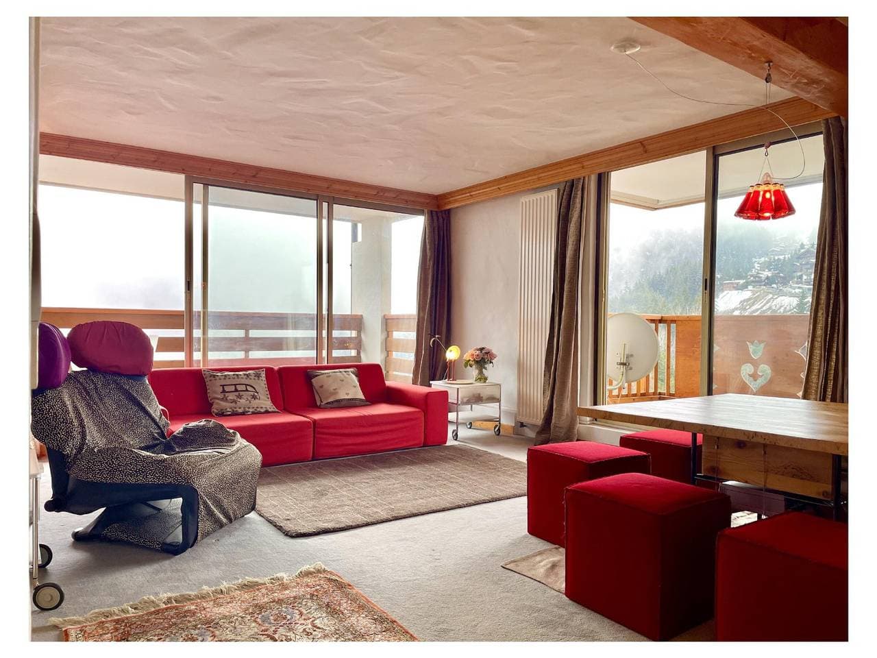 Foto 3 von 18: Courchevel Moriond - Wohnung für 6 Pers, 3 Zim, Privatparkplatz