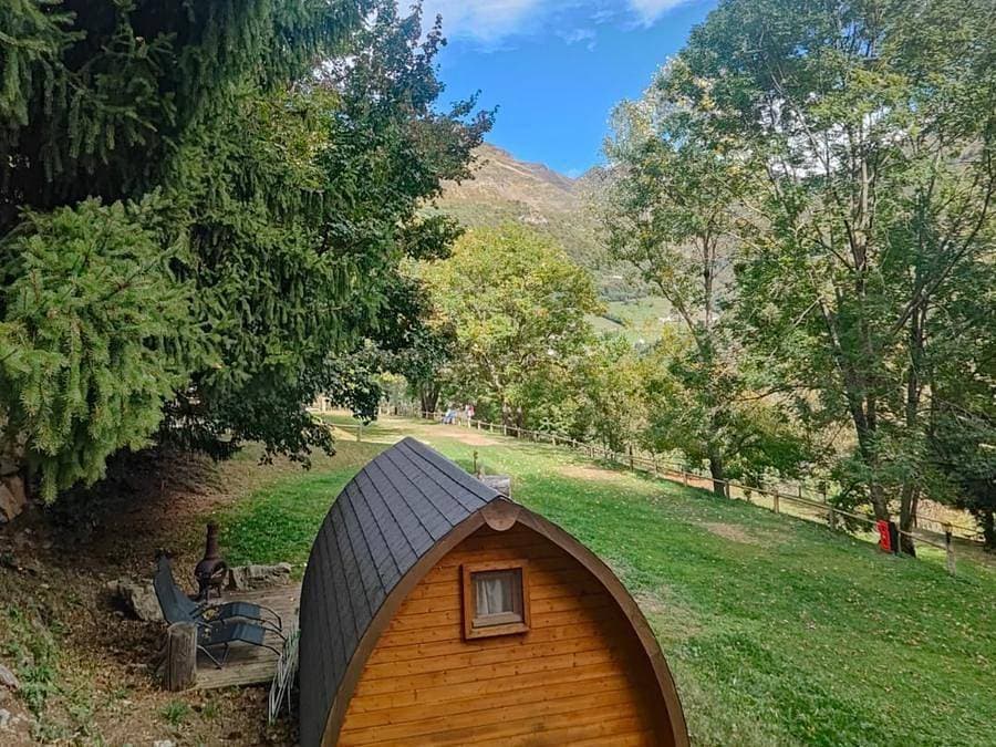 Foto 1 von 17: Camping Les Tilleuls - Tiny house 2 personen - Iris-Hütte