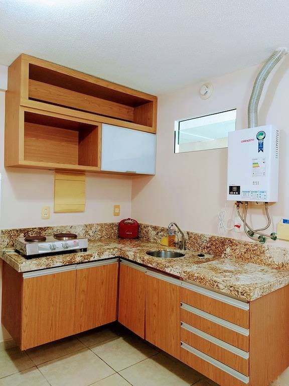 Foto 12 von 33: Cozy apartment with views of Morro do Careca.