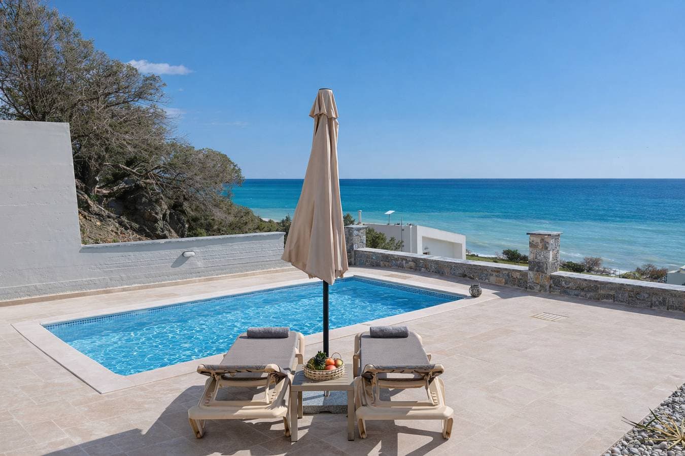 Foto 7 von 28: Kedros Villa 4, Beachfront 20m & Pool