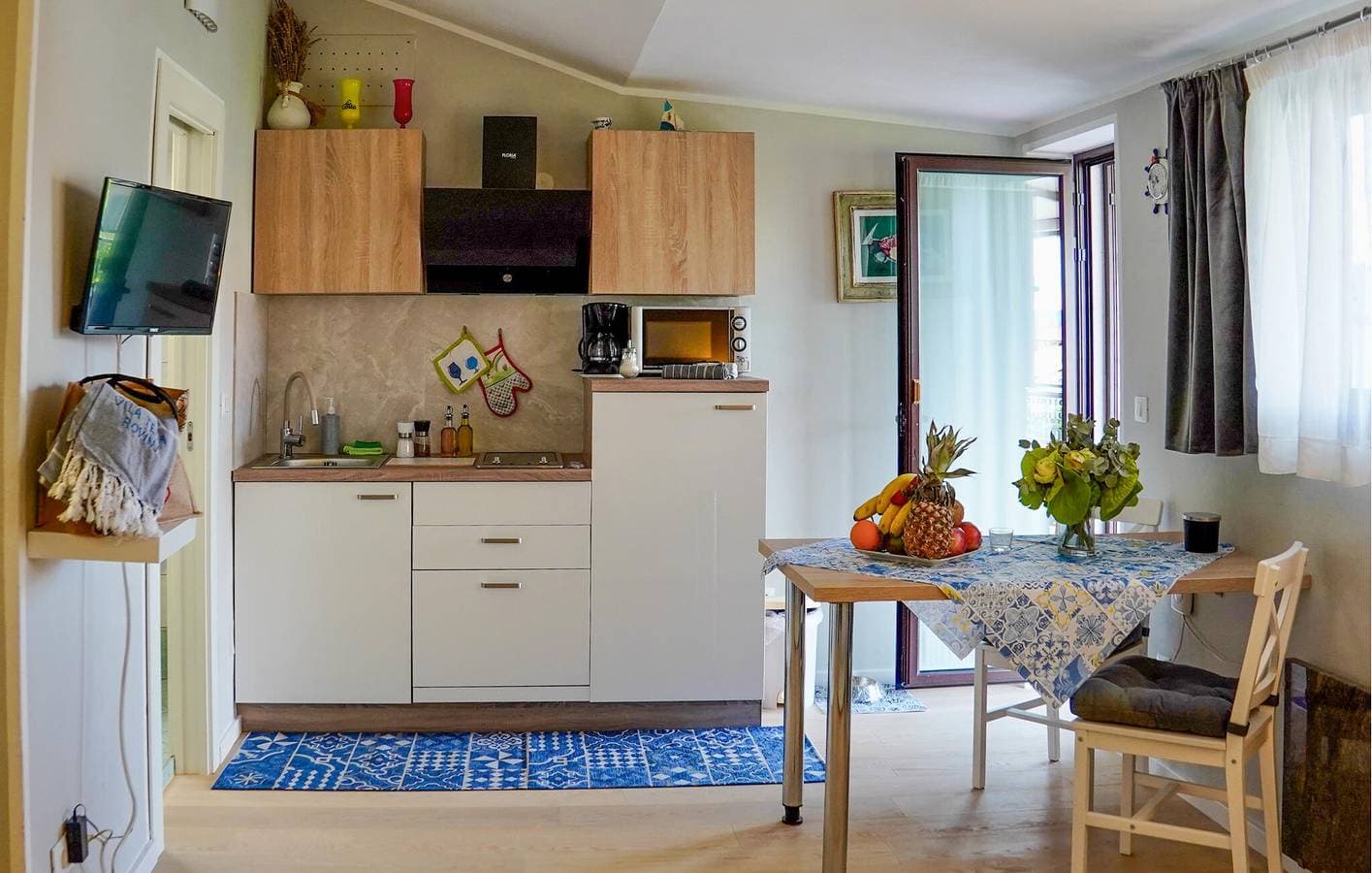 Foto 5 von 18: Gemütliche Ferienwohnung mit Terrasse, WLAN und nur 1,5 km vom Strand entfernt