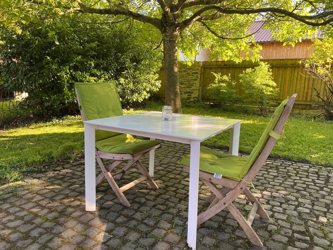 Foto 11 von 16: Ferienwohnung Falterweg mit 40m², 1 Schlafzimmer, für max. 2 Erwachsene + 1 Kleinkind + 1 Hund
