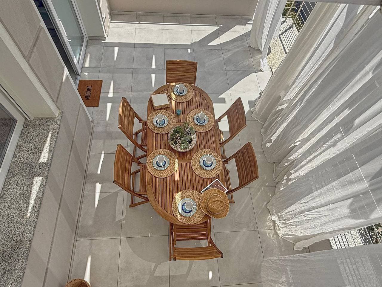 Foto 4 von 24: Ferienwohnung für 7 Personen mit Balkon