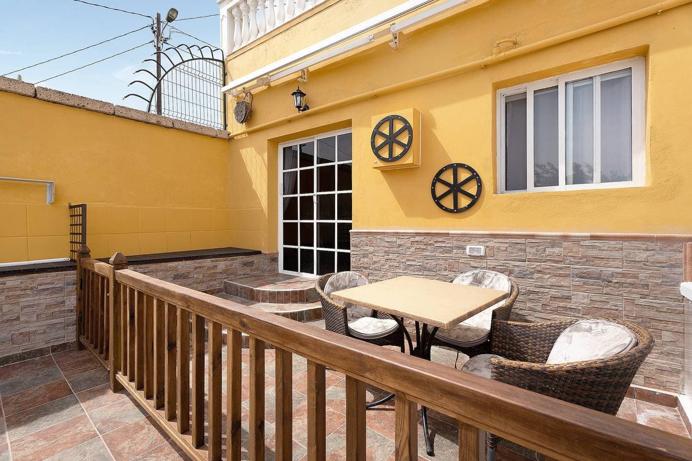 Foto 4 von 26: Ferienhaus 'P Armonia Rural' mit Meerblick, Terrasse, Gemeinschaftspool und WLAN