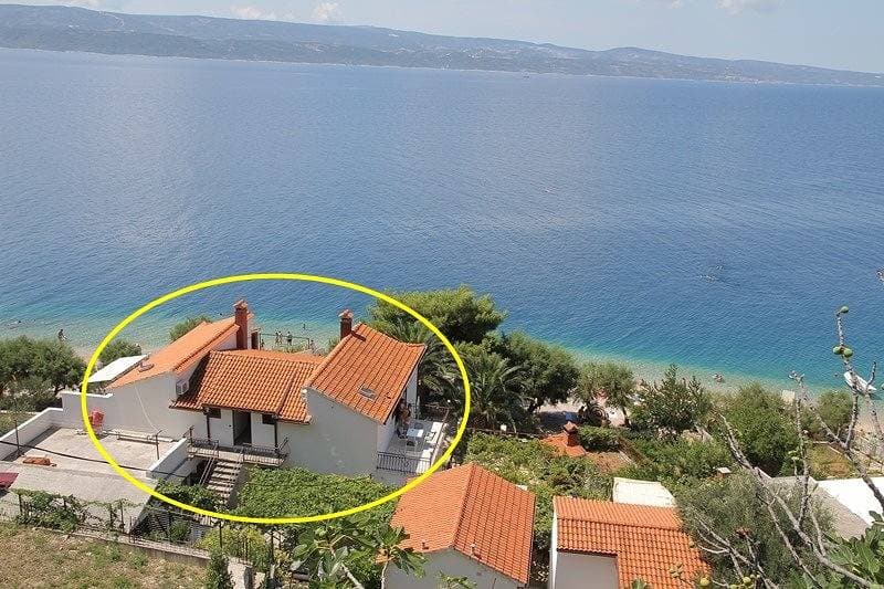 Ferienwohnung in Lokva Rogoznica mit Meerblick, Balkon, Klimaanlage (4184-4) 1
