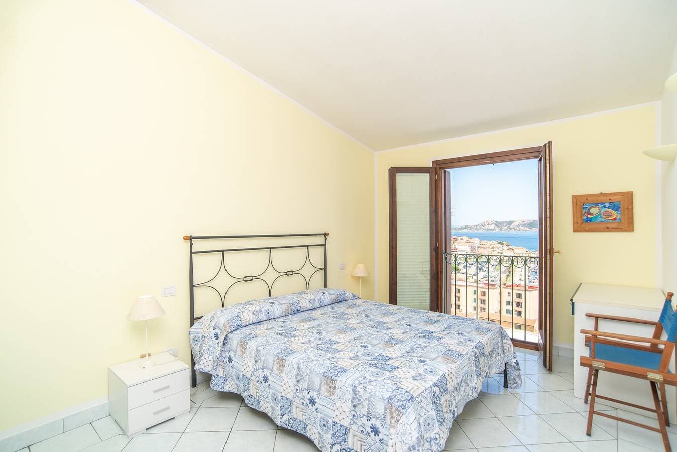 Foto 10 von 25: Ferienwohnung mit Panorama-Meerblick und Terrasse; Haustiere erlaubt