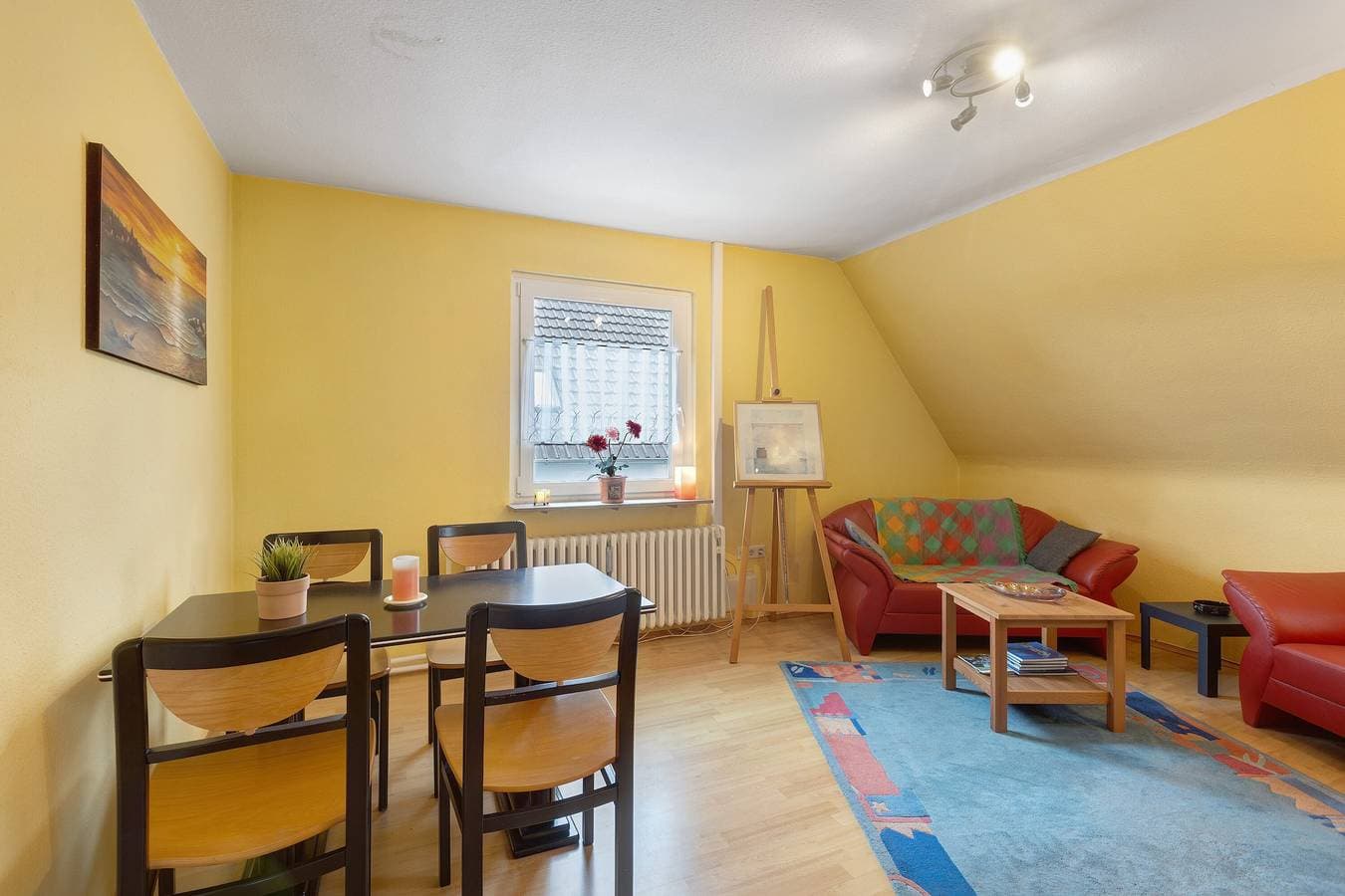 Foto 4 von 24: Ferienwohnung 'Ruhepol, 75qm' mit Gemeinschaftspool, Gemeinschaftsgarten und Wi-Fi