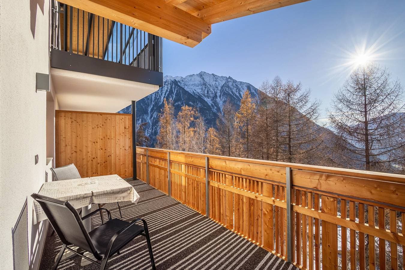 Foto 12 von 28: Ferienwohnung 'Hubertus - Speikboden' mit Bergblick, privater Terrasse und Wi-Fi