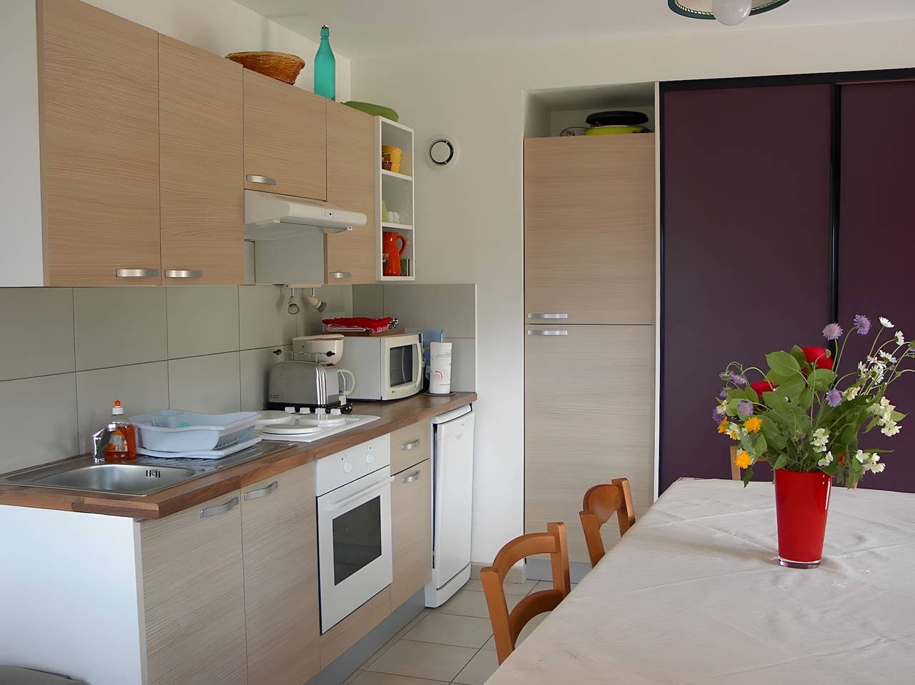 Foto 3 von 28: Gîte für 6 Personen mit Bergblick und Balkon