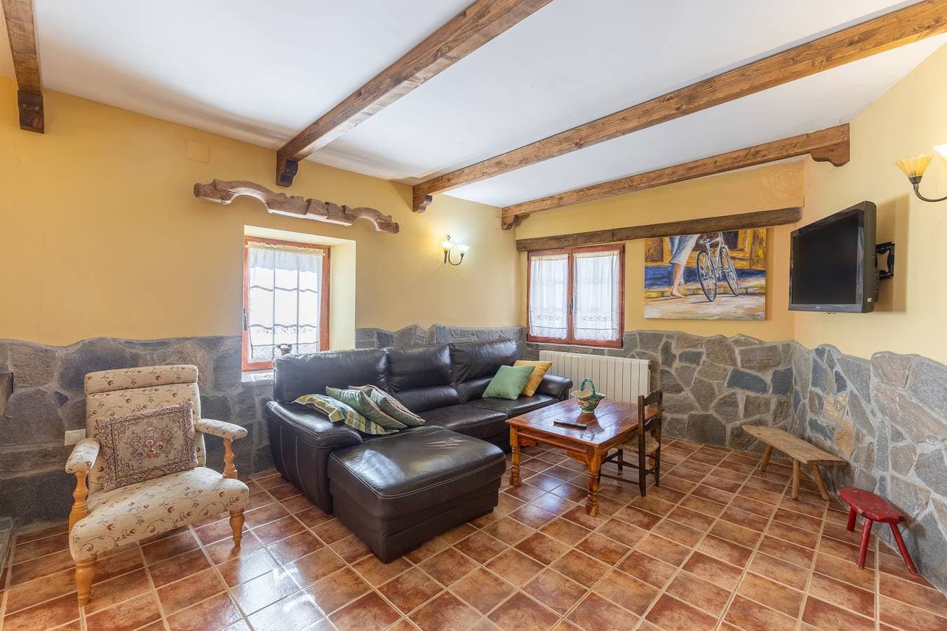 Foto 4 von 32: Casa Siesta y Brisca in Ávila: Berge und private Terrasse