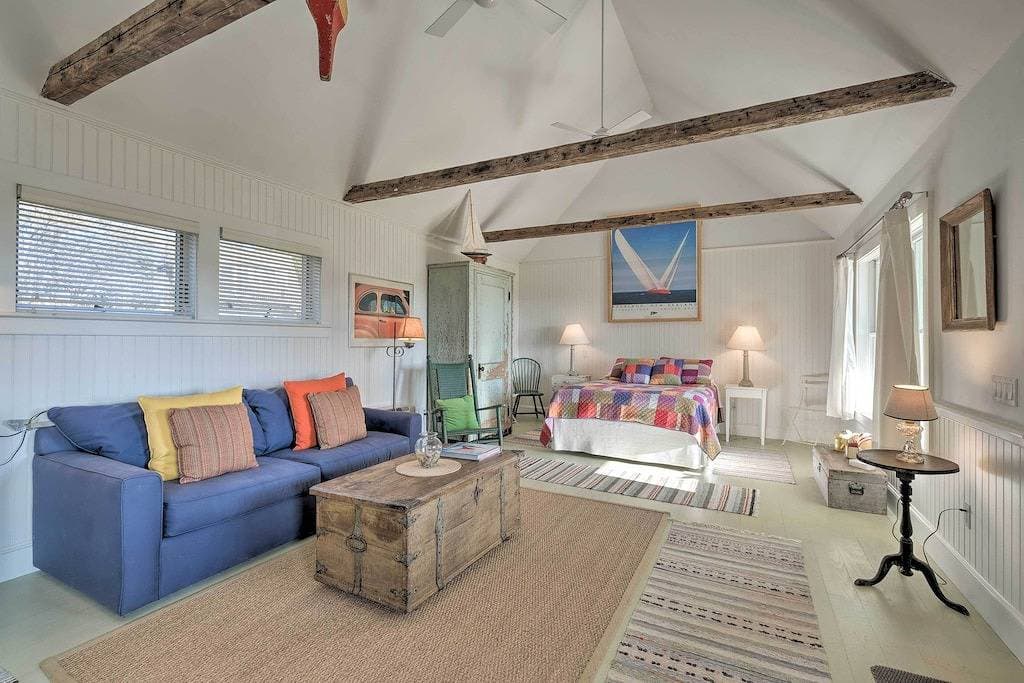 Foto 8 von 24: Neu! Gemütliche Mieter Harbour Cottage - 1 Min zum Ufer!