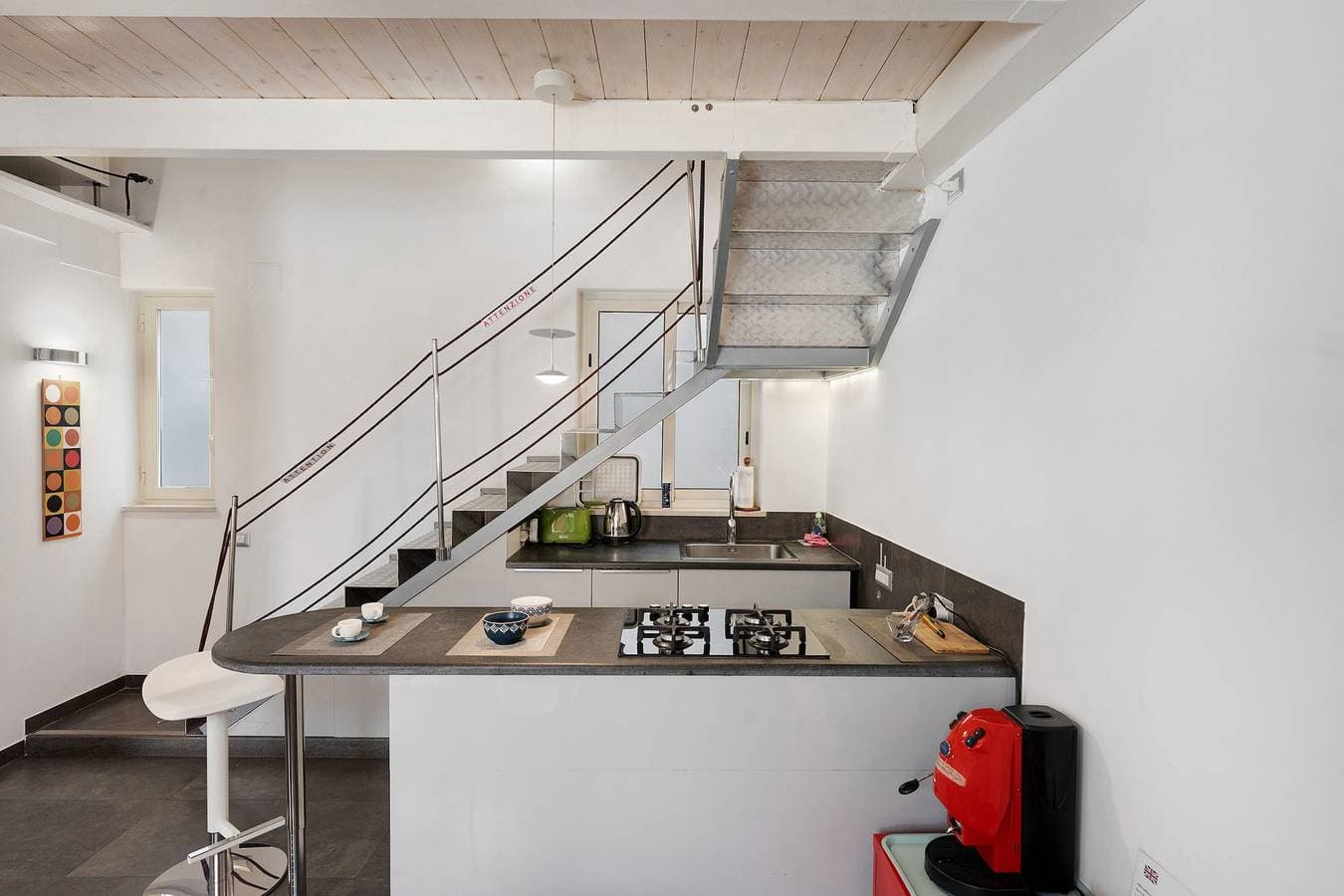Foto 9 von 21: Ferienwohnung 'The Pepper in Pizzofalcone' mit Balkon, WLAN und Klimaanlage