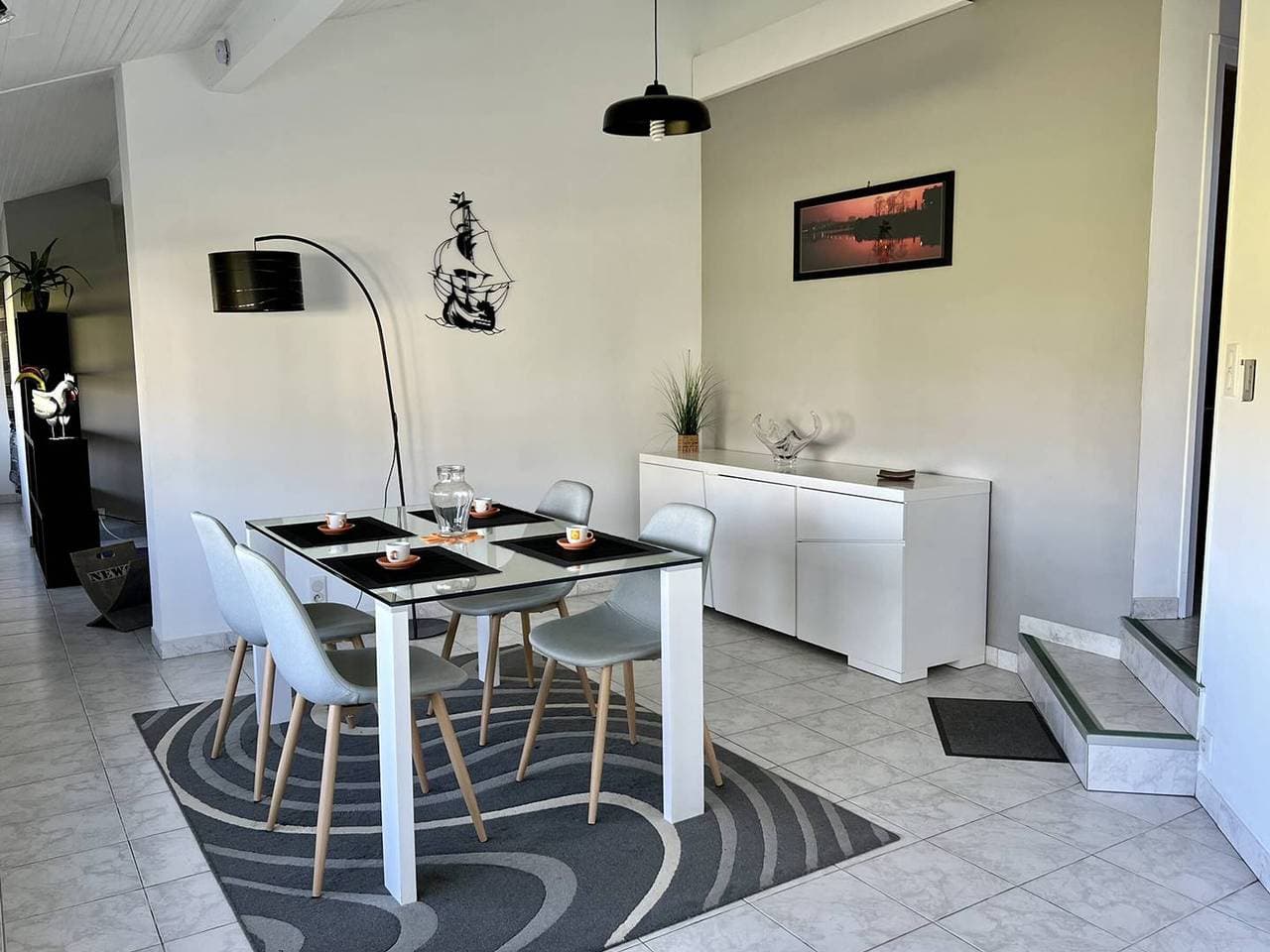 Foto 4 von 21: T2 Bis Wohnung in Cambo-les-Bains mit Garten, Parkplatz und Internet