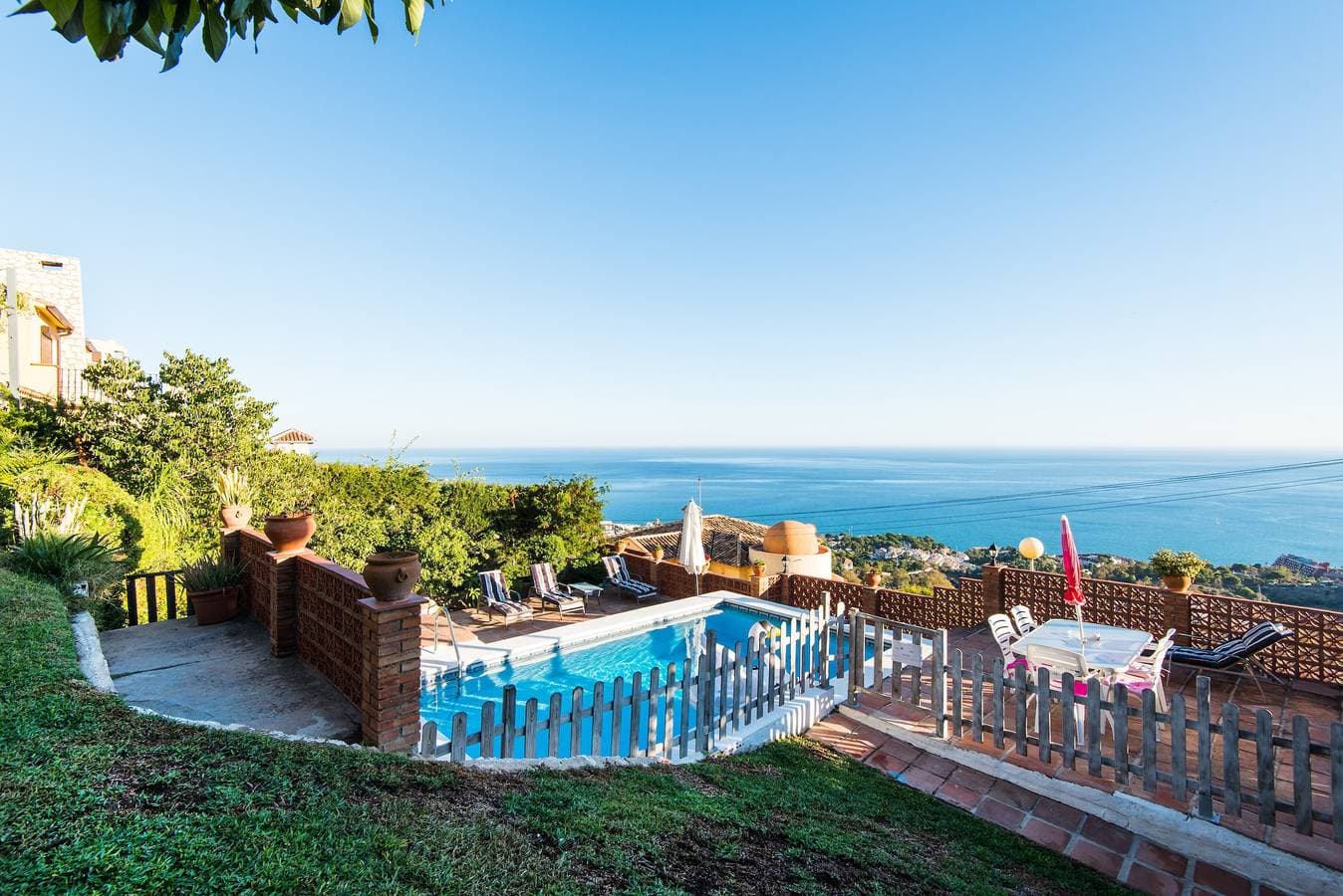 Foto 2 von 30: Schöne Villa La Tuna mit Meerblick, WLAN, Garten, Balkon