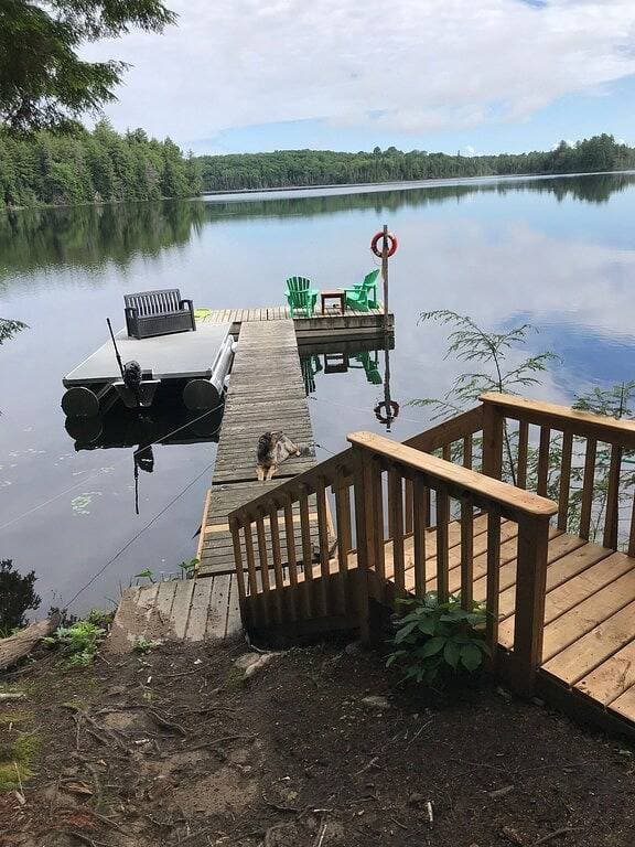 Foto 10 von 39: Gönnen Sie sich einen romantischen Kurzurlaub mit einer Jurte für Paare auf einem 2 Hektar großen Privatgrundstück am Wasser!