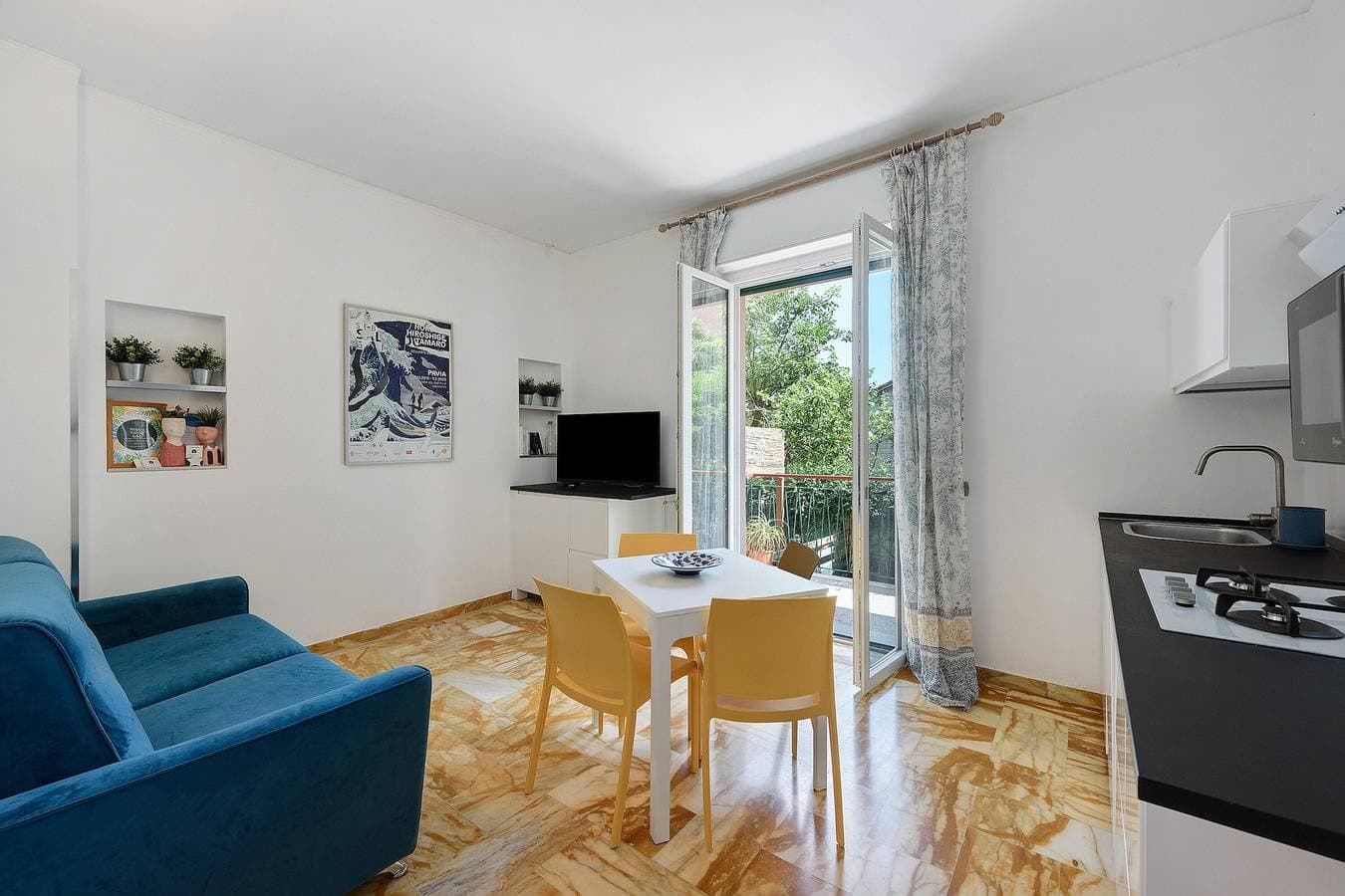 Foto 2 von 23: Apartment 'Happy Family' mit privater Terrasse, WLAN und Klimaanlage
