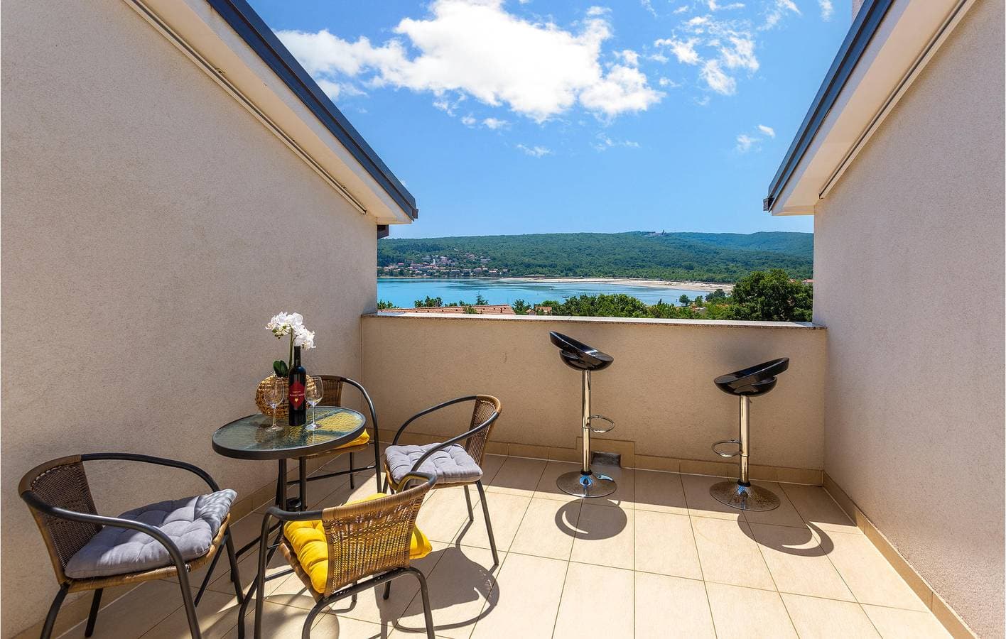 Foto 5 von 37: Gemütliches Apartment mit Meerblick, Terrasse, WLAN und Parkplatz – in Küstennähe