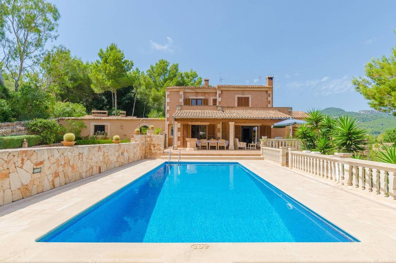 Es Turo De França - Ferienhaus mit privaten Pool in S'Horta. WiFi gratis 1
