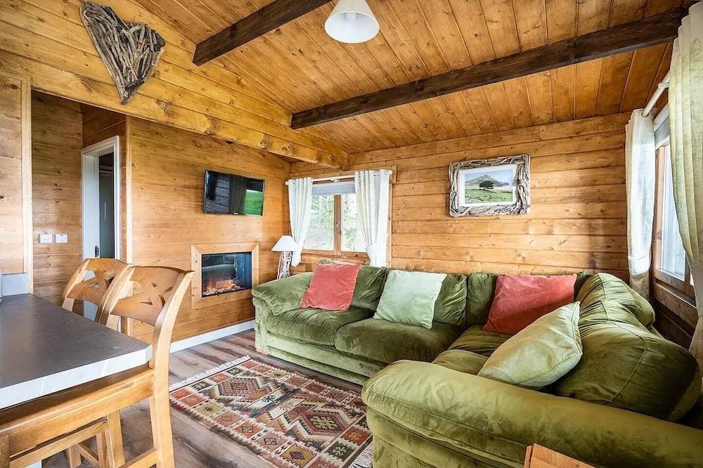 Foto 11 von 30: Private Luxus Blockhütte mit Whirlpool und atemberaubender Aussicht!