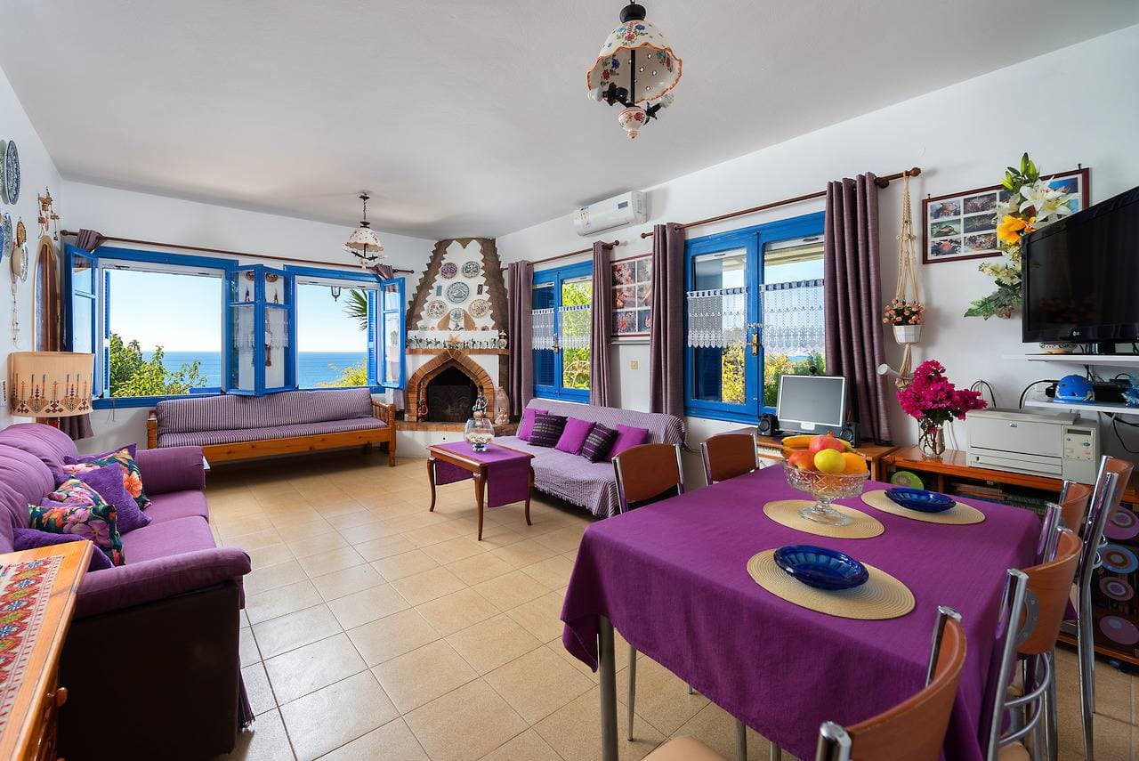 Foto 3 von 22: Villa Lia - Ruhige Villa mit Panoramablick auf das Meer