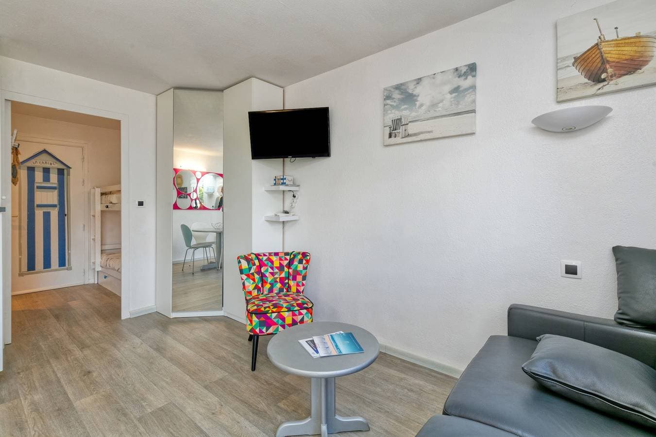 Foto 9 von 20: Studio-Apartment 'Appartement Avec Balcon' mit Balkon