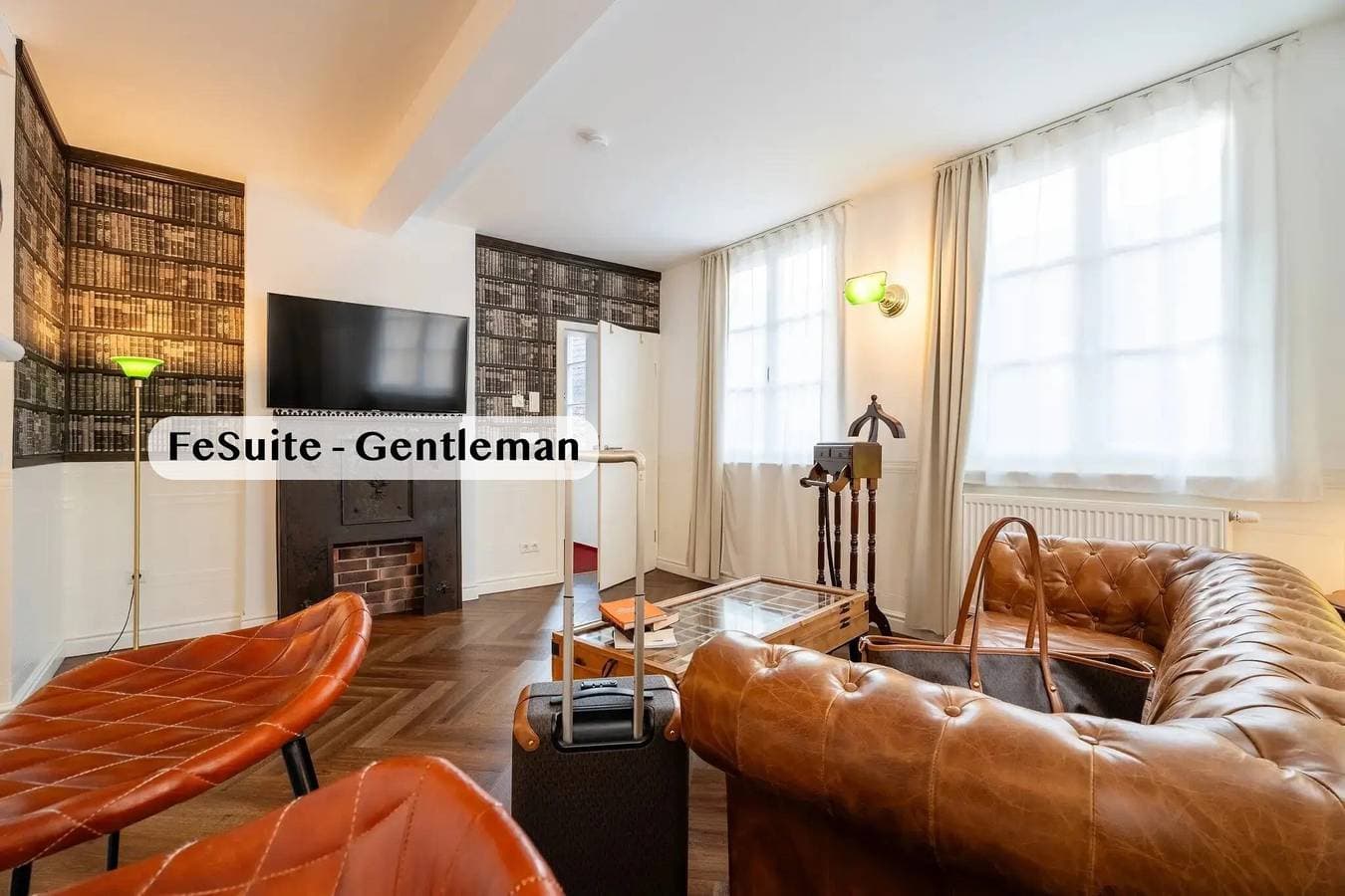 Foto 11 von 30: 'Suite Heimat' mit Kingsize-Bett und Klimaanlage