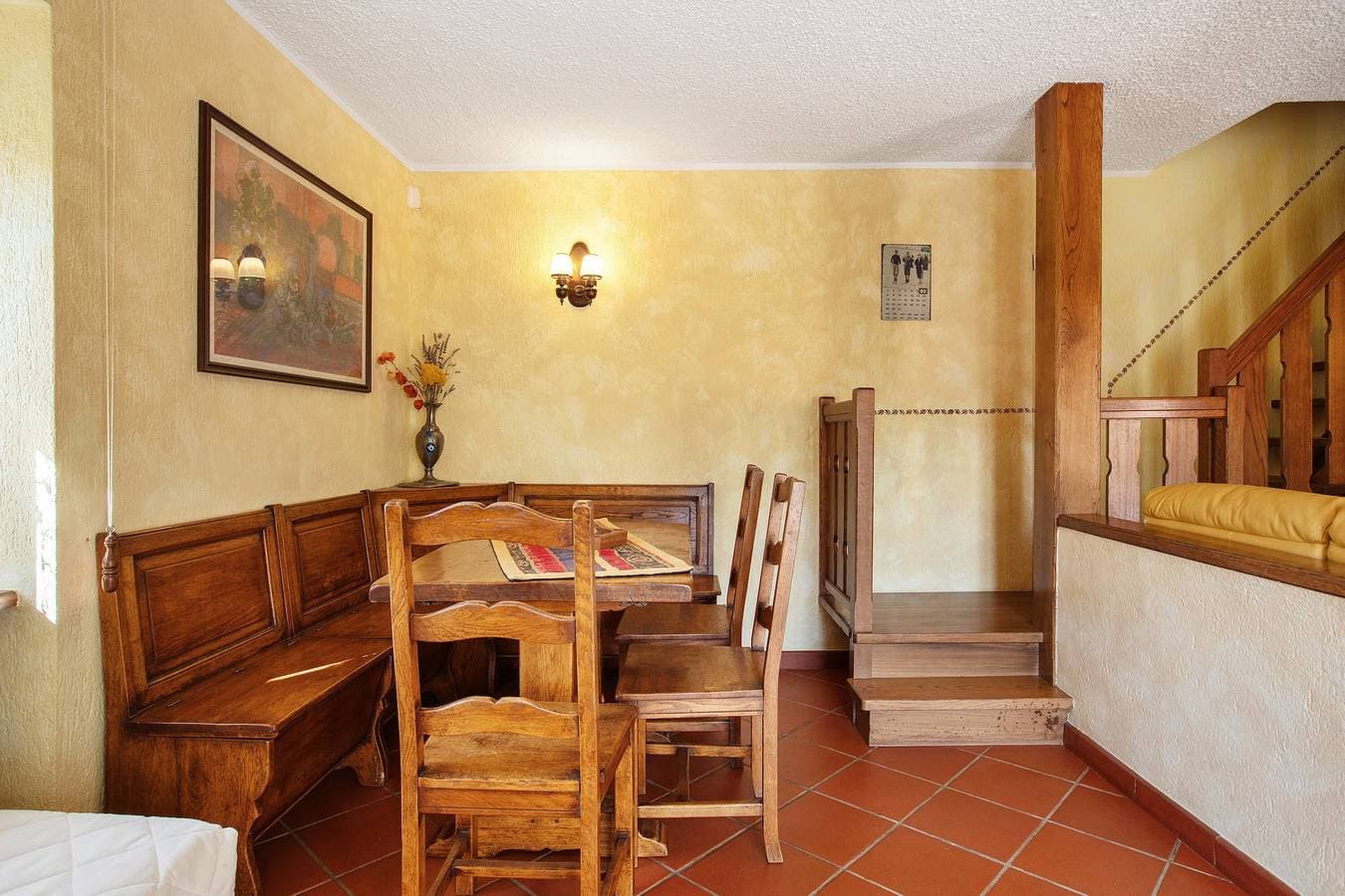Foto 11 von 32: Ferienwohnung 'Casa Mauro Con Vista Su Aosta' mit Bergblick, privater Terrasse