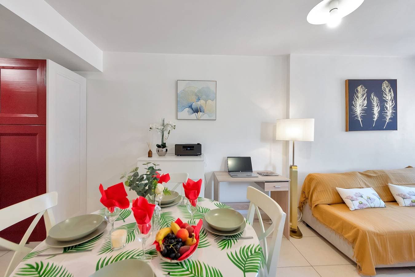Foto 11 von 12: Ferienwohnung für 4 Personen mit Balkon