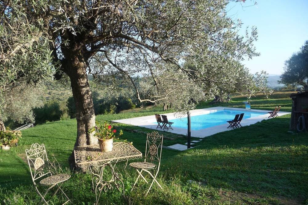 Foto 6 von 12: Toscanisches  Landhaus Le Chiuse mit Panorama Pool und Klima Anlage