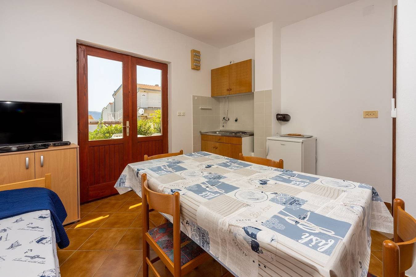 Foto 6 von 20: Beschauliches Studio-Apartment nur 250 Meter zum Strand mit Meerblick, Parkplatz, Grill