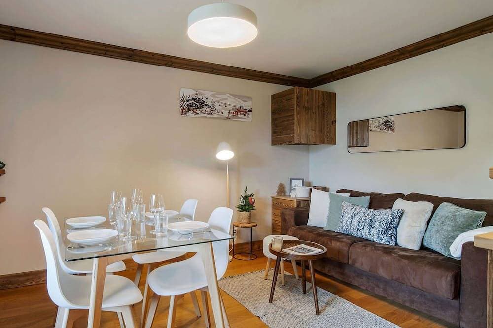 Foto 5 von 5: Charmante Wohnung in Courchevel Le Praz mit WLAN und Parkplatz