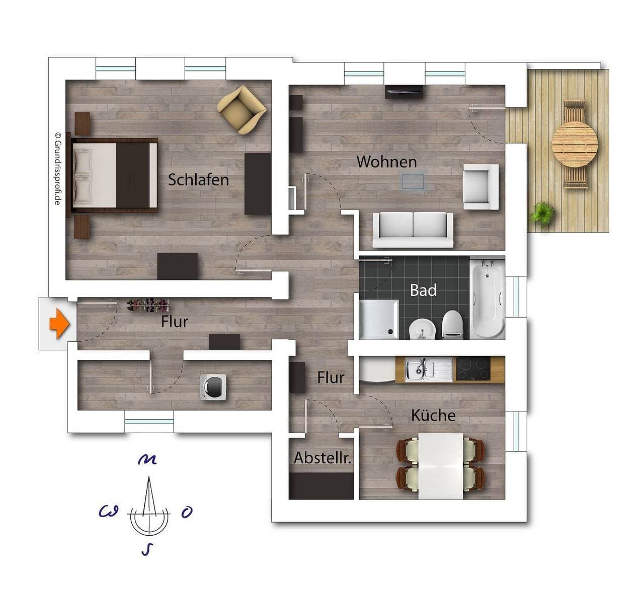 Foto 4 von 47: Ferienwohnung Villa Helene