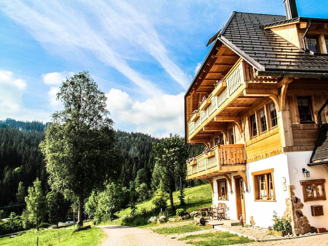 Foto 9 von 37: Apartment 'Feldberg' mit Gemeinschaftsgarten, Balkon und WLAN