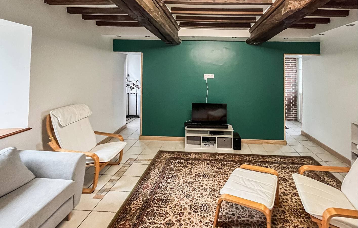 Foto 9 von 31: Gemütliche Wohnung mit WLAN, TV, Parkplatz, Garten in der Nähe von Roncey