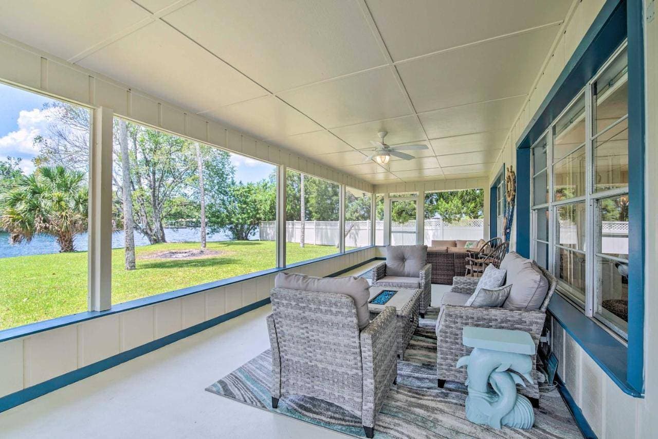 Dock + Lanai: Riverview Homosassa Escape! 1