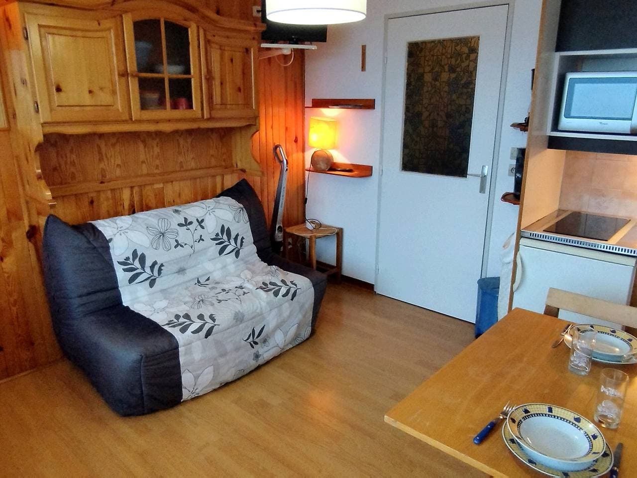 Foto 3 von 12: Ruhiges Studio in Adrets-Prapoutel, 4 Pers, 350 m von der Esf
