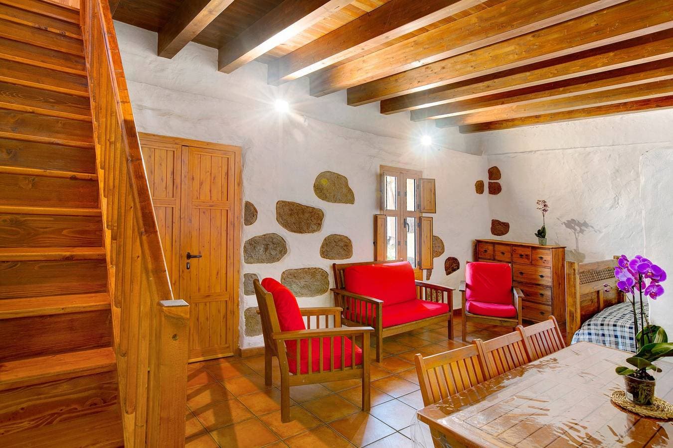 Foto 12 von 20: Ferienhaus Mirador de Domingo mit Bergblick, Meerblick, Terrassen und Garten