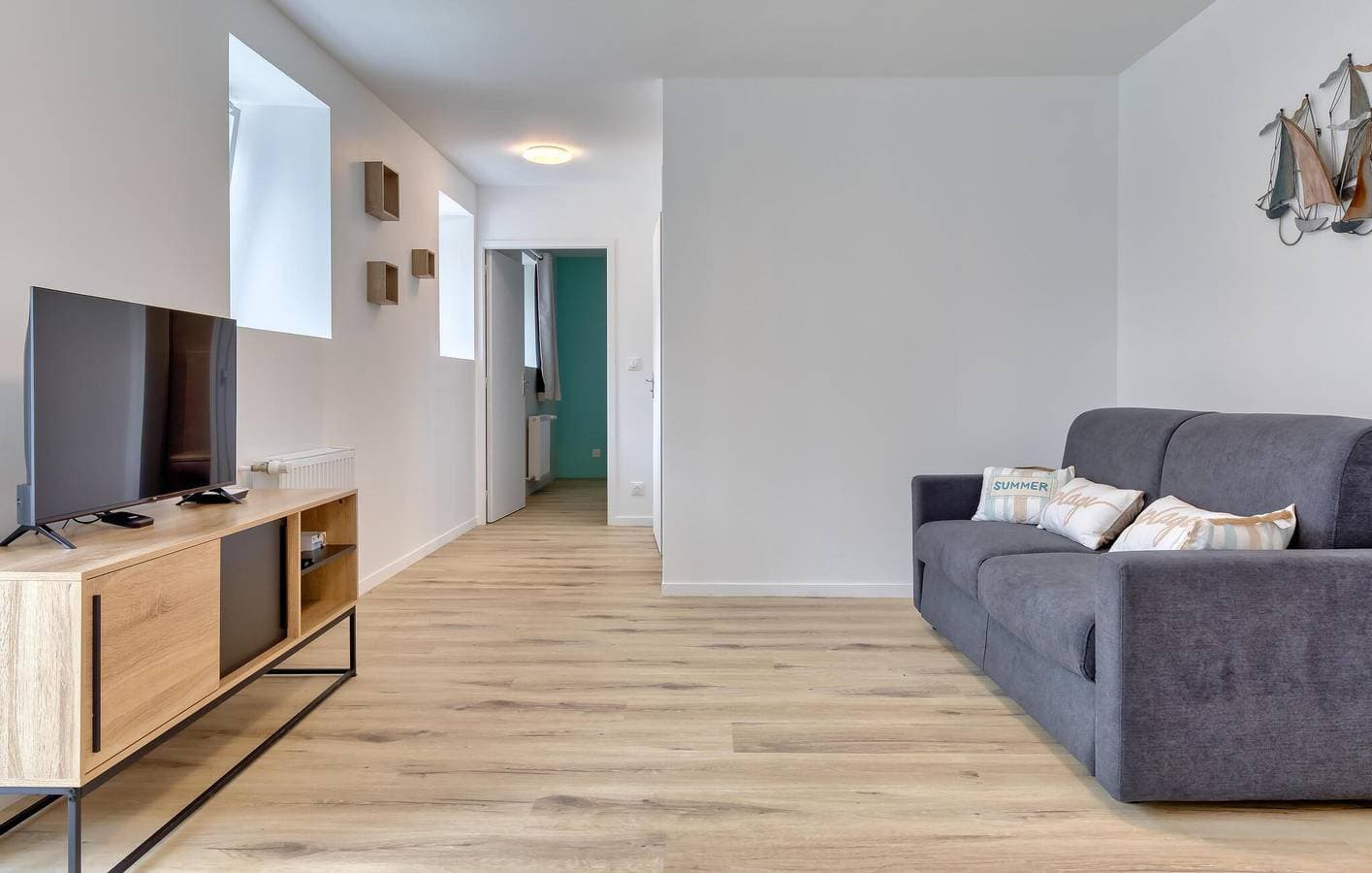 Foto 7 von 30: Gemütliches Apartment am Strand mit WiFi, TV, Parkplatz