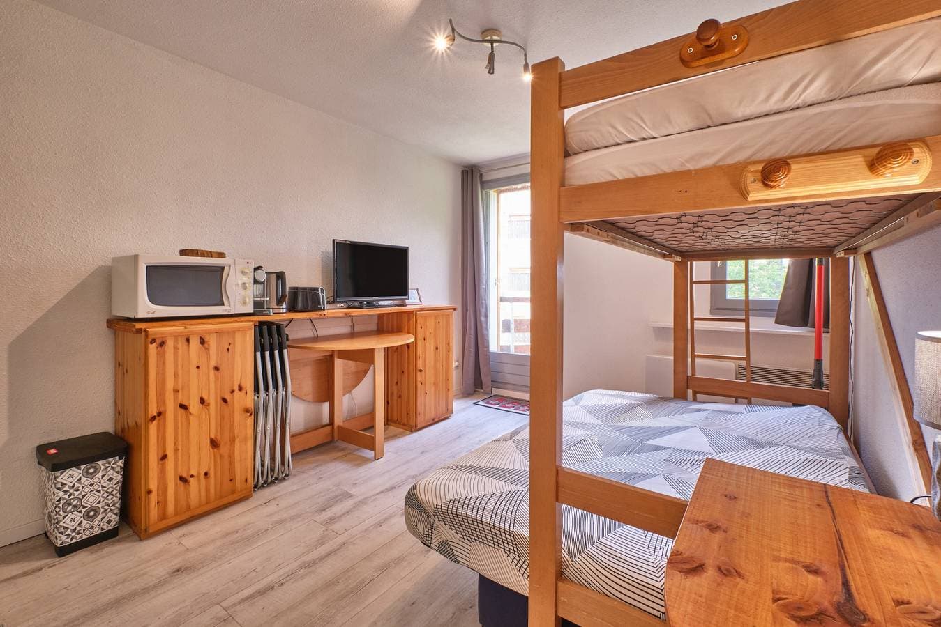 Foto 5 von 20: Appartement 'Prapoutel Pied Des Pistes' mit Bergblick und Balkon