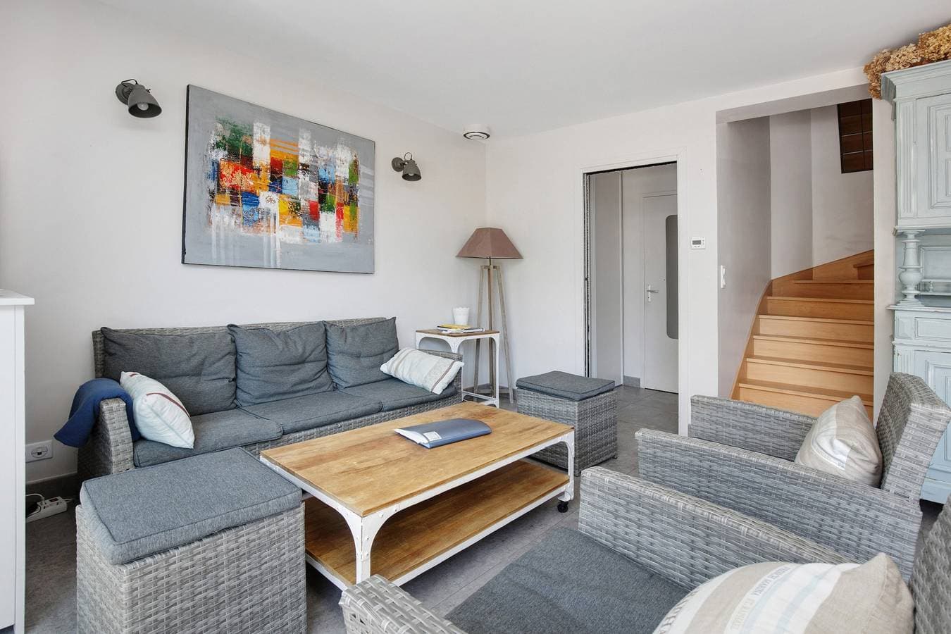 Foto 3 von 31: Familienhaus 30 m vom Strand mit Meerblick, privater Terrasse und WLAN