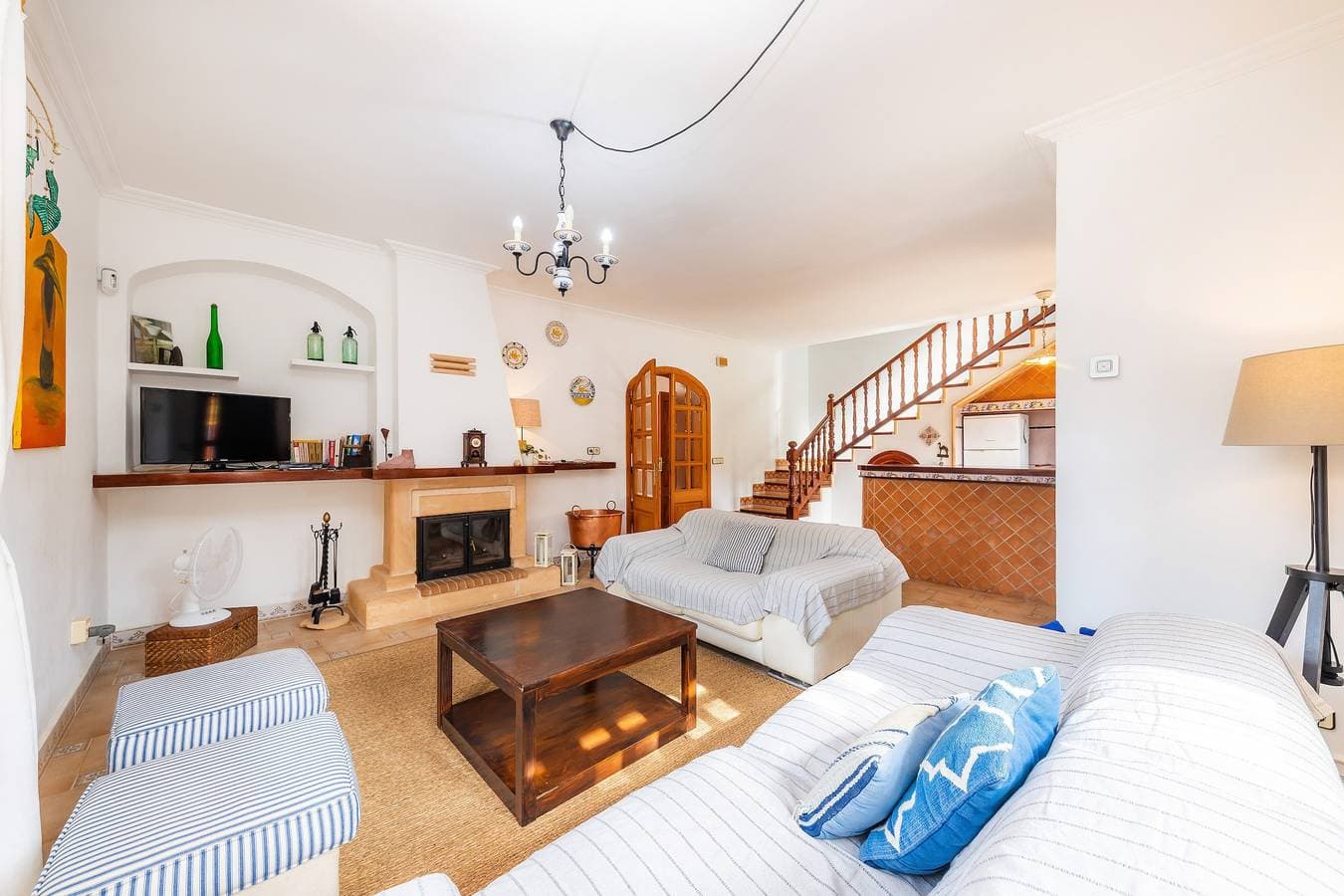 Foto 9 von 27: Ferienhaus 'Sa Fonteta Cala Morlanda' mit Privatterrasse, WLAN und Klimaanlage
