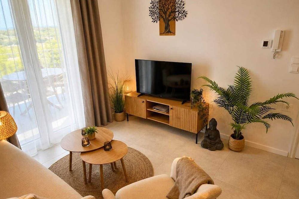 Foto 9 von 28: Villa Irini Ocean View 2-bedroom apartment with AC in charming Fryni