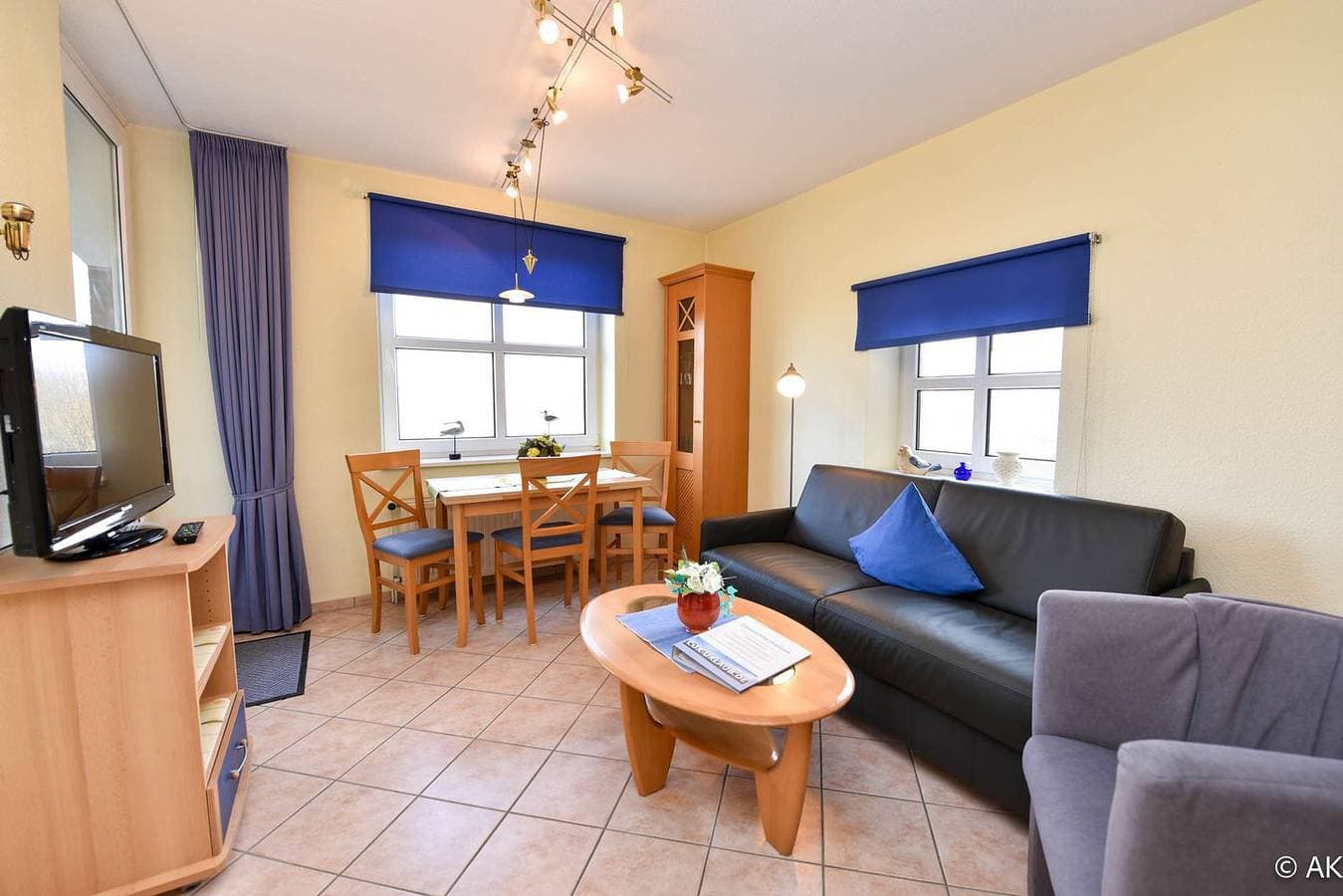 2-Zimmer Appartement im 2.Og im Haus Deichgraf mit Blick Richtung Nordsee 1