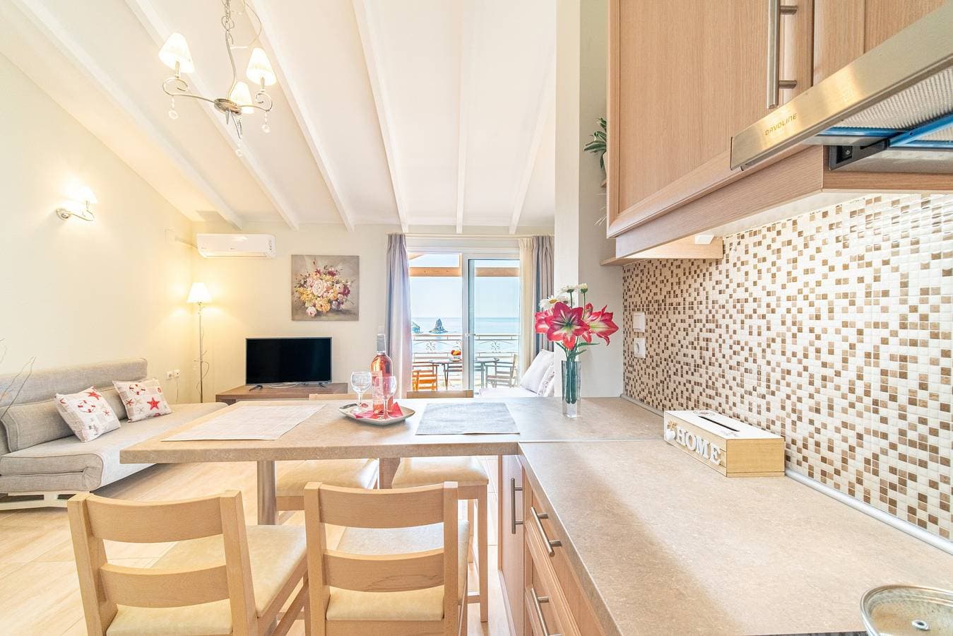 Foto 11 von 28: Ferienwohnung "Mazis Deluxe" mit Meerblick, Balkon und WLAN