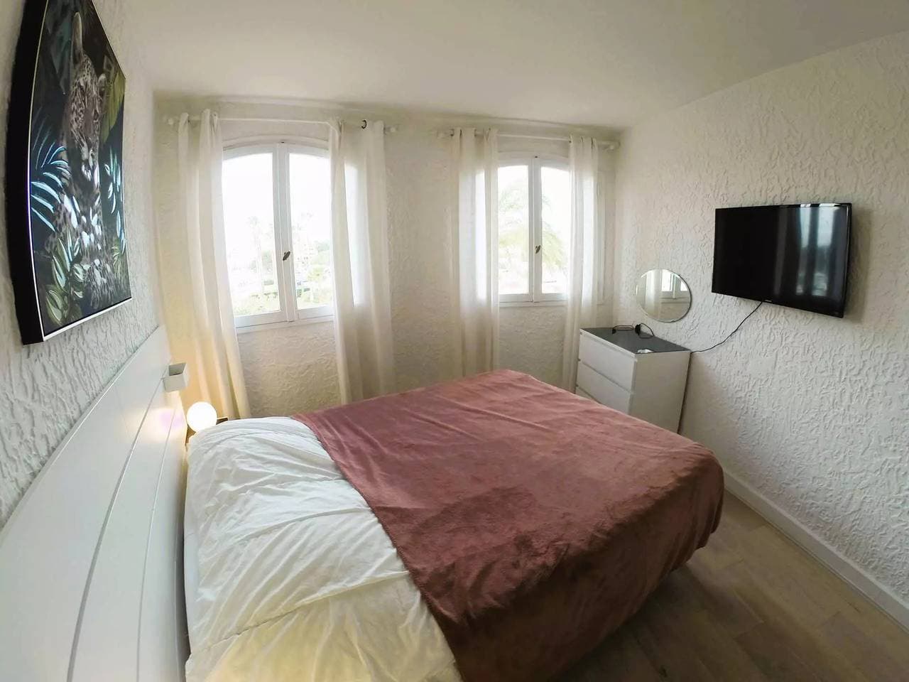 Foto 6 von 20: Wohnung für 6 Personen mit Blick auf den Hafen von Cogolin Marines