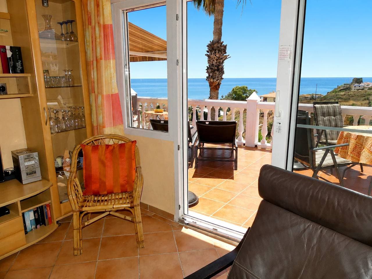 Foto 5 von 19: Apartment 'Casa Bena' mit einem großen Balkon, sehr schöner Aussicht, Meerblick und kostenlosem WLAN